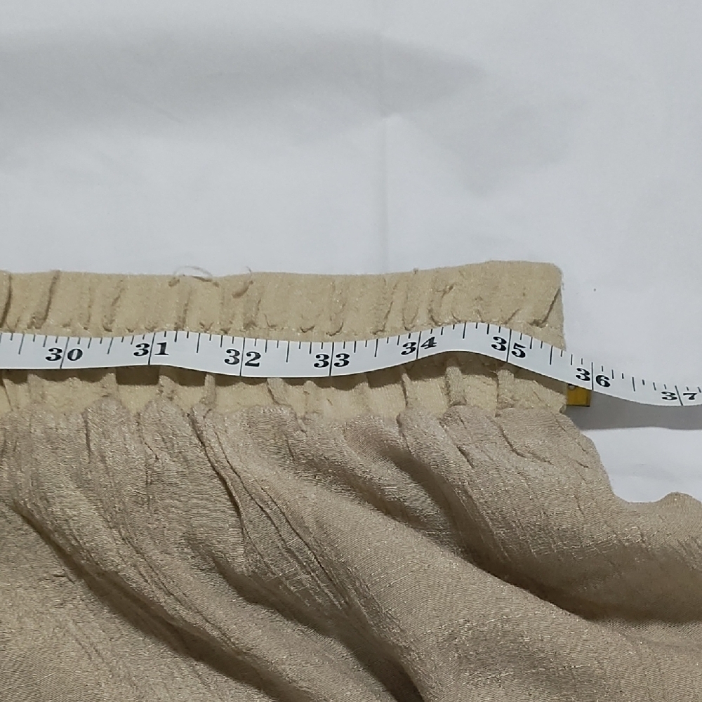 Krazy‎ Kat Cream Smocked Midi Skirt - Picture 10 of 11